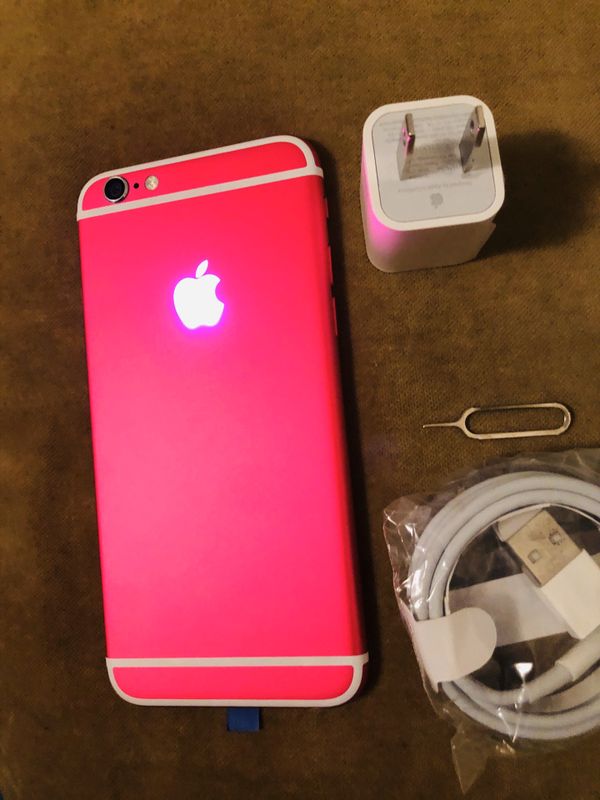 Apple iPhone 6 64gb Hot Pink Unlocked Glowing algo Firmed price for