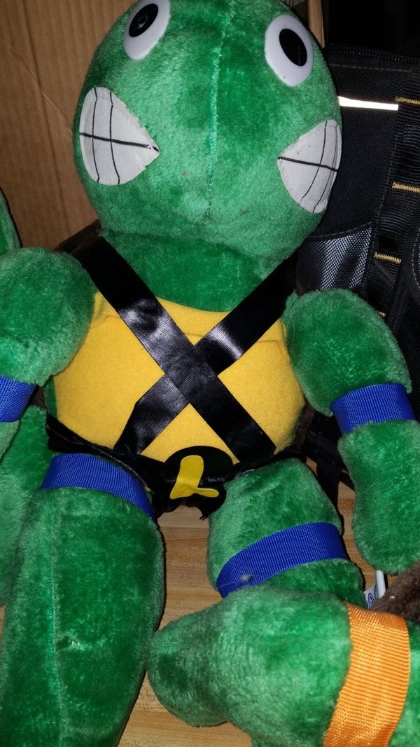 1989 teenage mutant ninja turtles stuffed toys