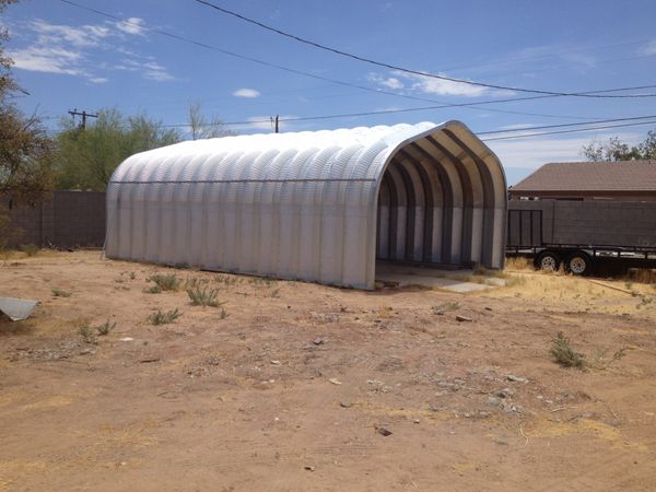 Quonset hut building 20’ wide 30’ long for Sale in Phoenix, AZ - OfferUp