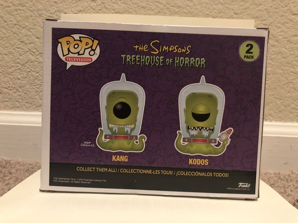 kang and kodos funko pops