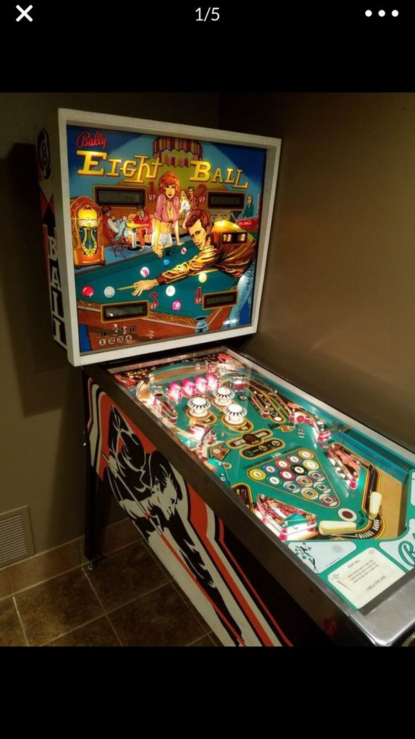 1977 Bally Eight Ball Pinball Machine for Sale in Zionsville, IN OfferUp