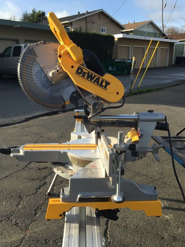 Dewalt Miter Saw, Table stand, mounting brackets for Sale in Sunnyvale ...