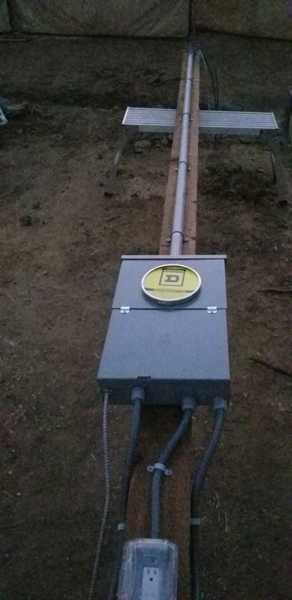 100 Amp Temporary power pole for Sale in Windsor Hills, CA OfferUp