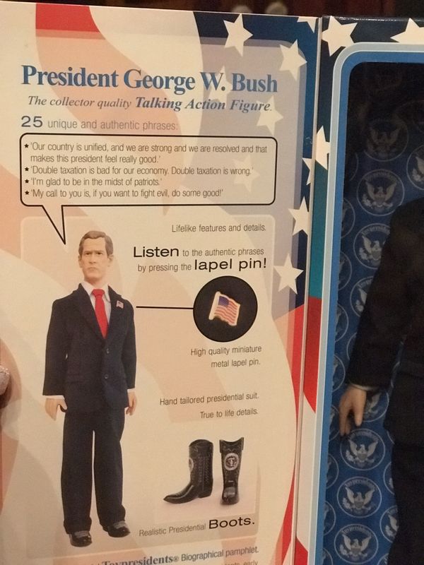 george w bush action figure