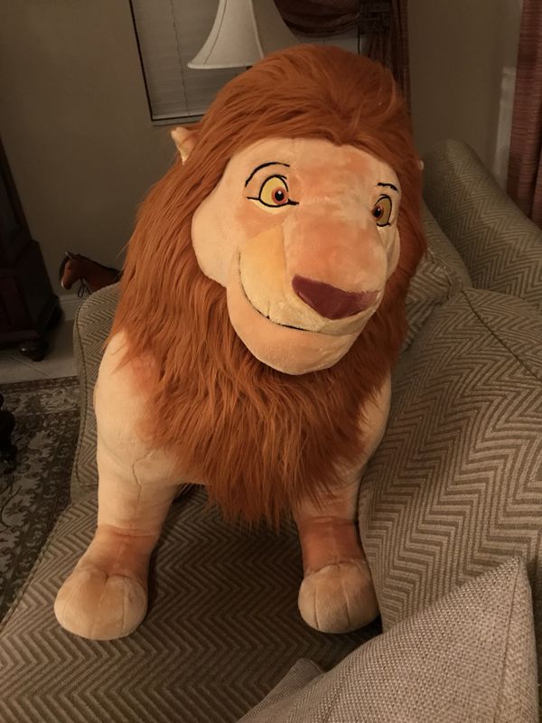 simba plush toy disney store