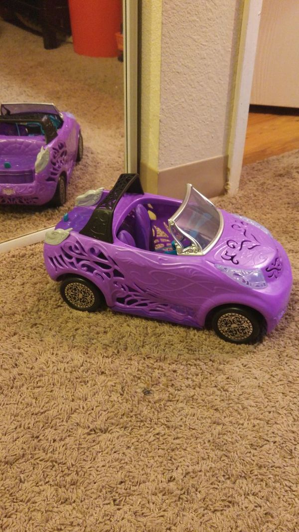 monster high purple car