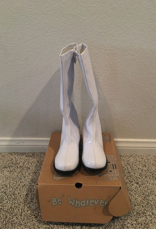Girls White Patent Gogo Boots for Sale in Henderson, NV