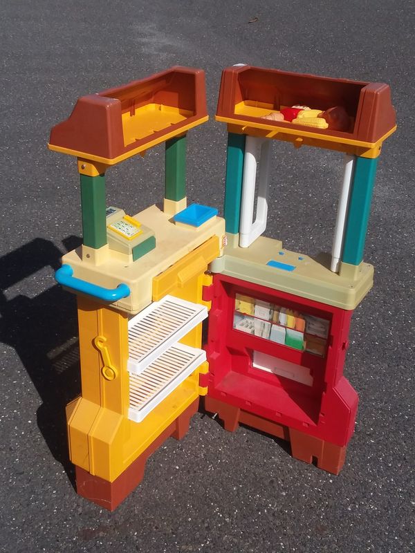 1989 fisher price mcdonalds drive thru playset