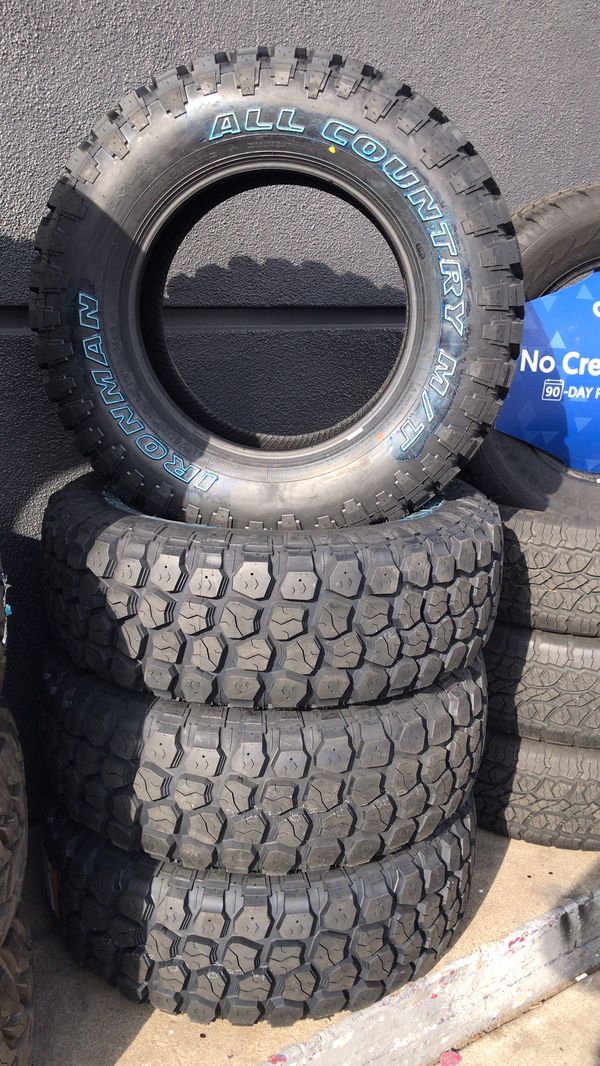 265/70/17 IRONMAN TIRES FOR SALE TIRE GUYS WE FINANCE NO CREDIT NEEDED