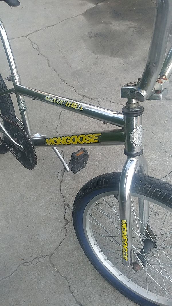 Old School Mongoose "Outer Limit" 20"chrome Bike for Sale in Ceres, CA