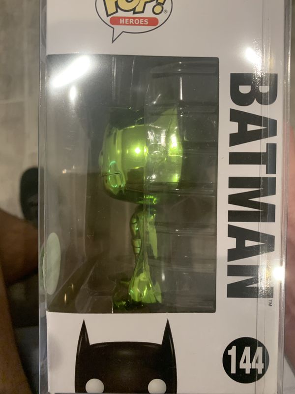 chrome batman funko