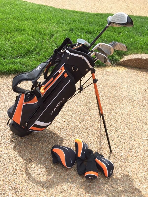 Maxfli Varsity Junior Golf Clubs Set with bag and club covers for Sale in Franklin, TN OfferUp