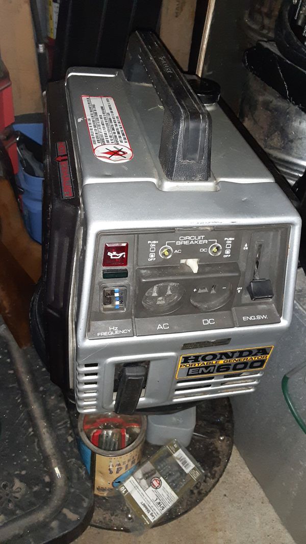 Honda portable generator EM 600 for Sale in WA