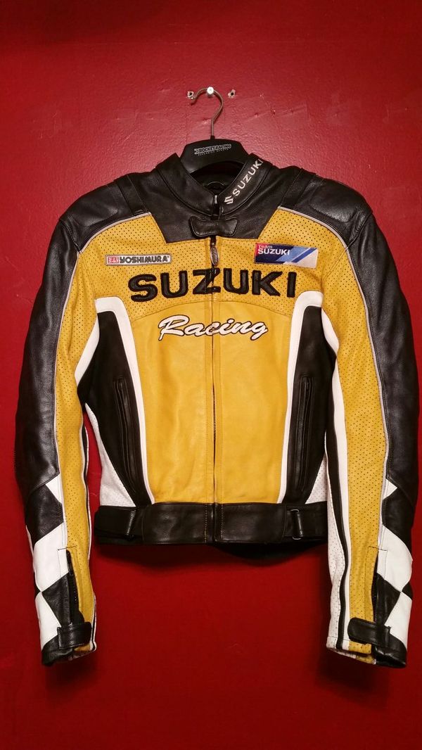 Suzuki Racing Leather Motorcycle Jacket for Sale in Orange Park, FL - OfferUp