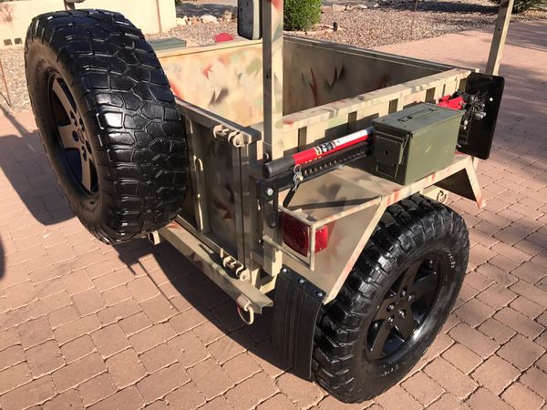 M8-A1 MULE MIL SPEC EXTREME DUTY OFF ROAD TRAILER for Sale in Cave ...