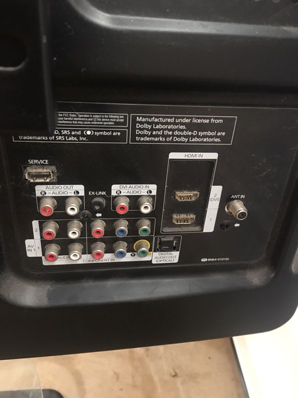 TV 50 inch Insignia plasma with stand and glass for Sale in Olympia, WA OfferUp