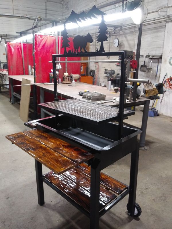 Custom Santa Maria BBQ grill for Sale in Fresno, CA OfferUp