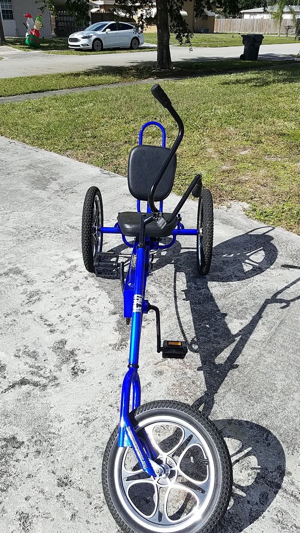 3 wheel lowrider bike