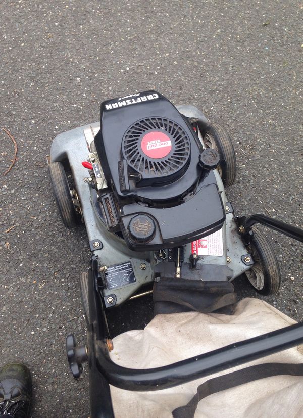 Craftsman eager 1 chipper vac