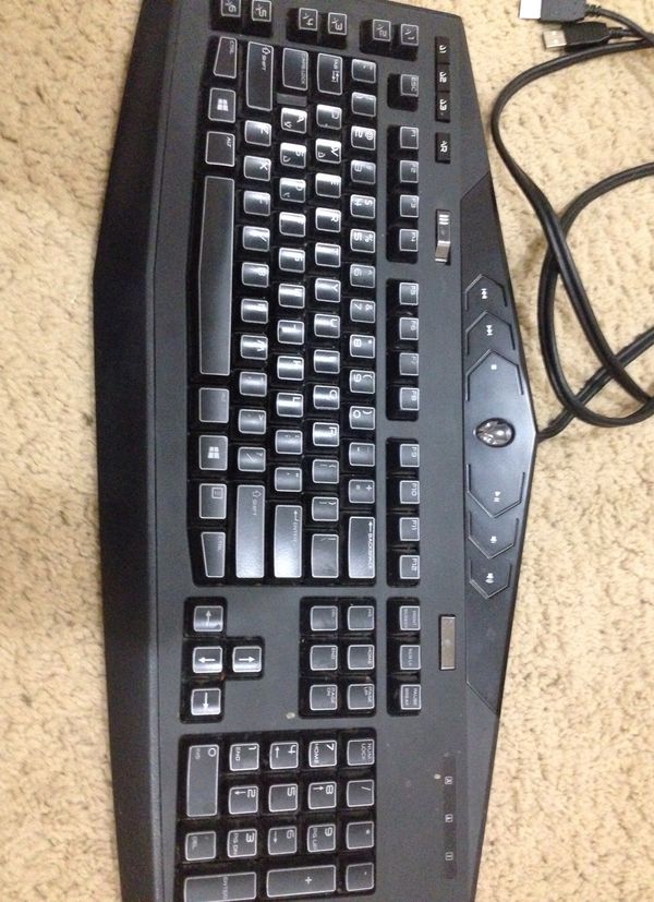 Dell Alienware TactX Gaming USB Keyboard For Sale In Georgetown TX 