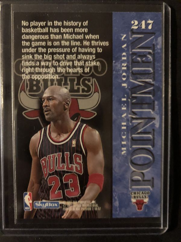 1997 skybox premium michael jordan