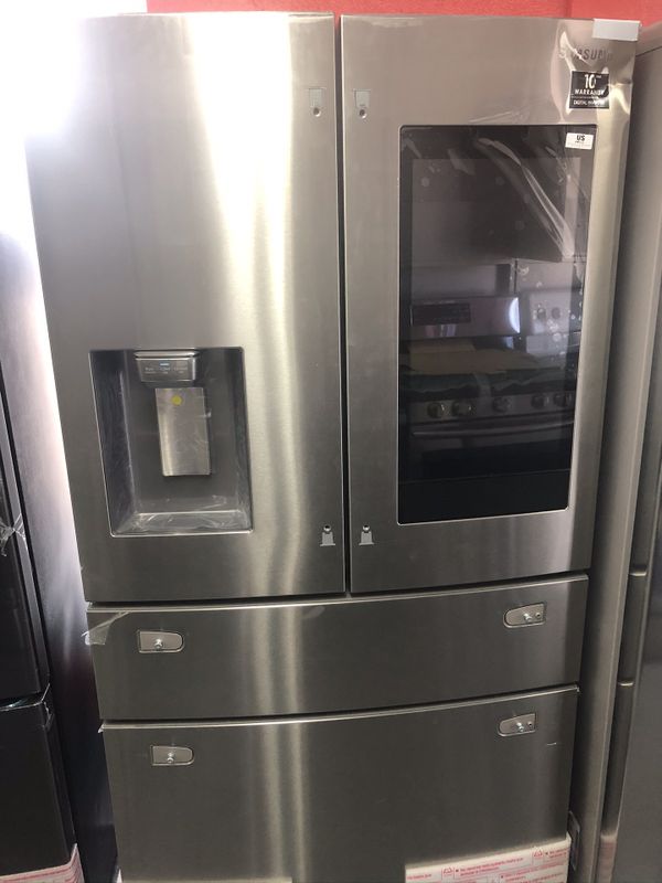 New scratch and dent Samsung 28 cu ft stainless steel French door