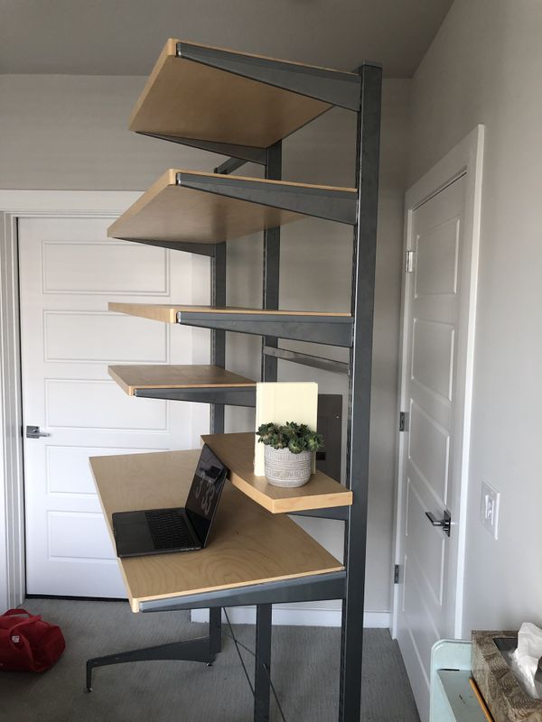 Elfa Freestanding Shelf / Desk / Media Console for Sale in Dallas, TX