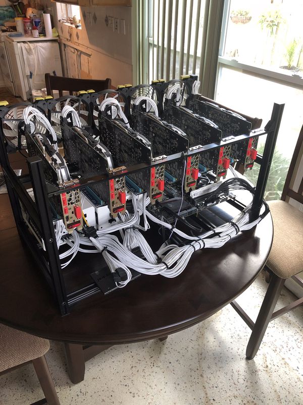cryptocurrency mining rig vertical