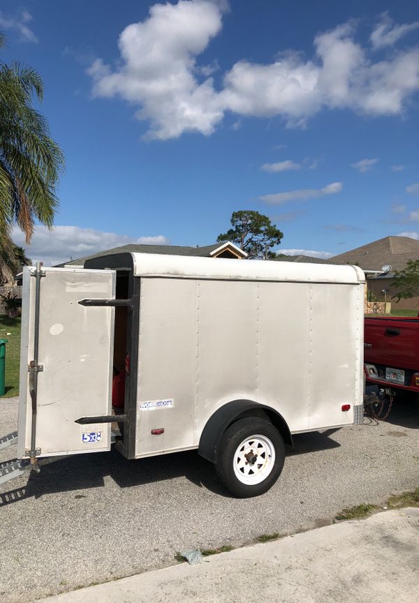 5x8 Enclosed Trailer Cheap for Sale in Port St. Lucie, FL OfferUp