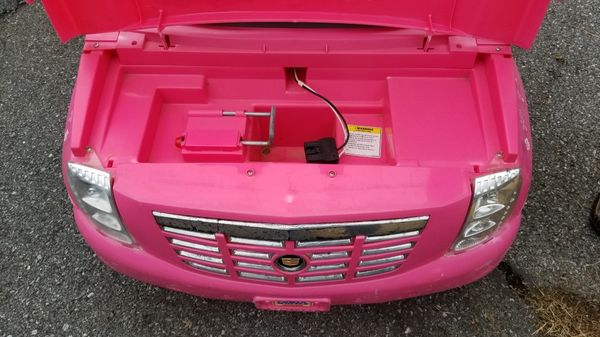 pink barbie hot wheels