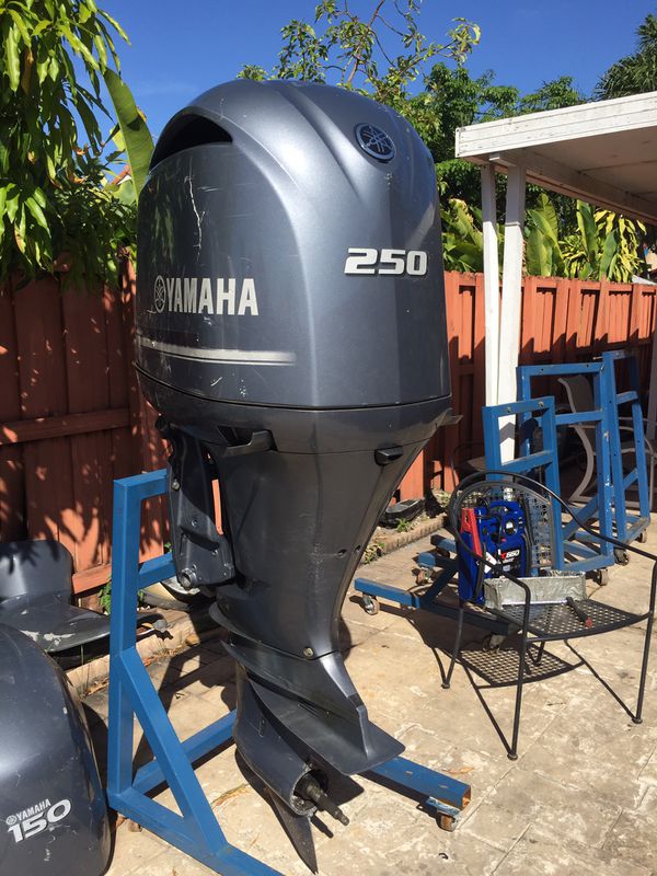 2017 Yamaha F 250 hp 4.2 Liter Four Stroke Outboard Motor (Read Ad) for