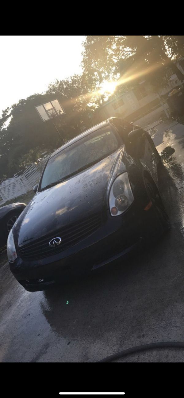 2004 Infiniti G35 3,000 for Sale in Fort Lauderdale, FL - OfferUp