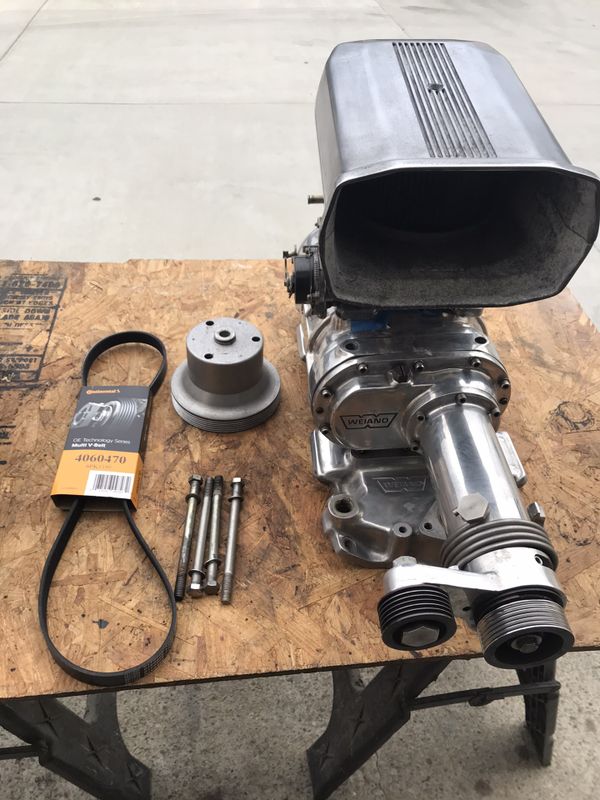 Weiand 142 Polished SBC Blower Supercharger For Sale In Gardena, CA ...