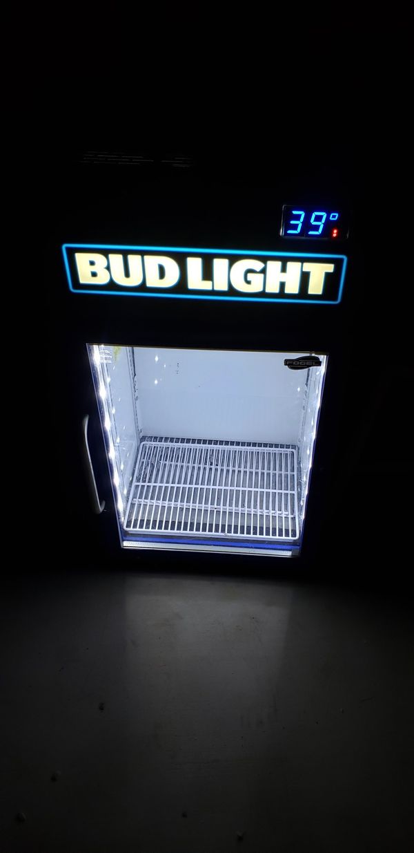 Bud light fridge with led lights mini fridge for Sale in Phoenix, AZ OfferUp