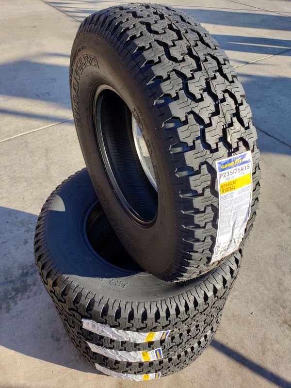 Goodyear 235/75/15 Tires NEW for Sale in El Cajon, CA - OfferUp