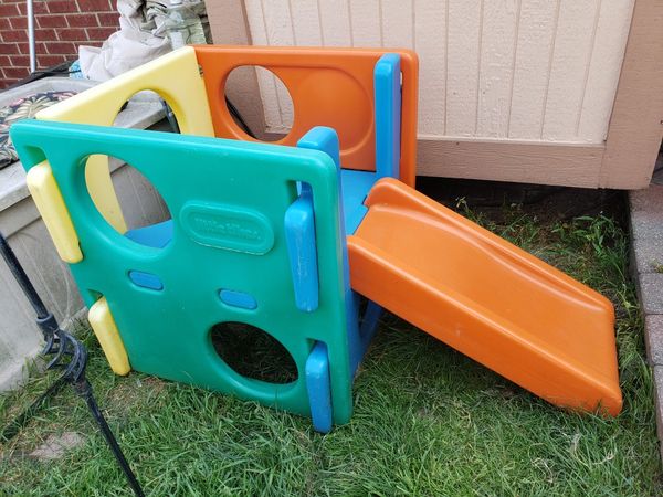 Vintage Little Tikes play cube with slide for Sale in Macomb, MI - OfferUp