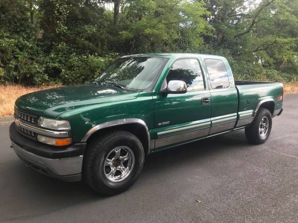 1999 CHEVY SILVERADO Z71 4x4 CLEAN TITLE EXTENDED CAB for Sale in ...