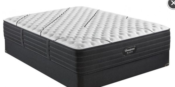 Mattress Full Tempurpedic Type Simmons Beautyrest Hybrid Black Extra ...