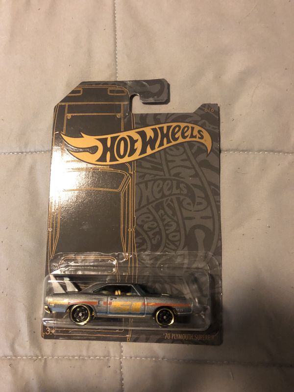 New Hot Wheels 50th Anniversary Satin and Chrome 6 car set + Chase for