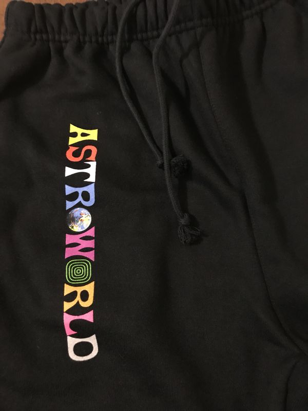 astroworld black sweatpants