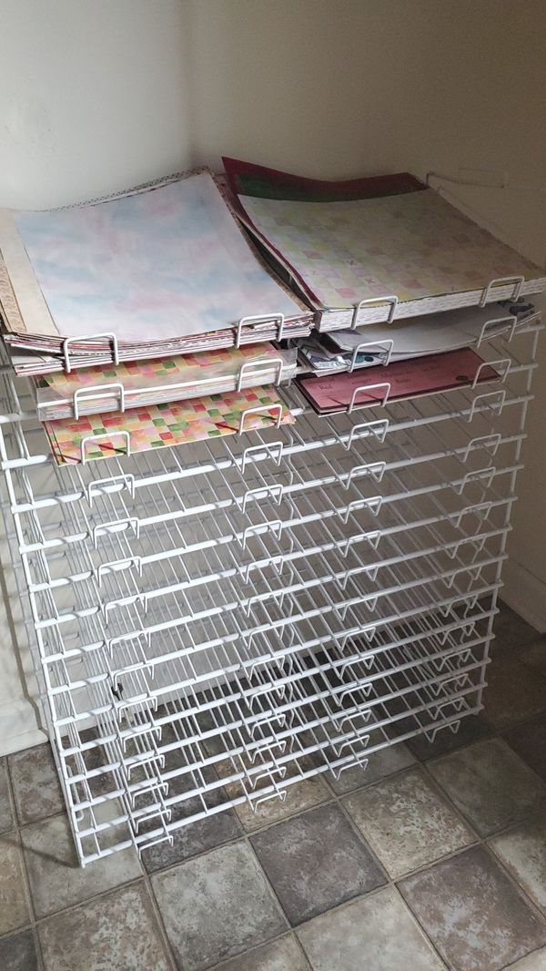12x12 paper storage wire rack for Sale in Lexington, SC OfferUp