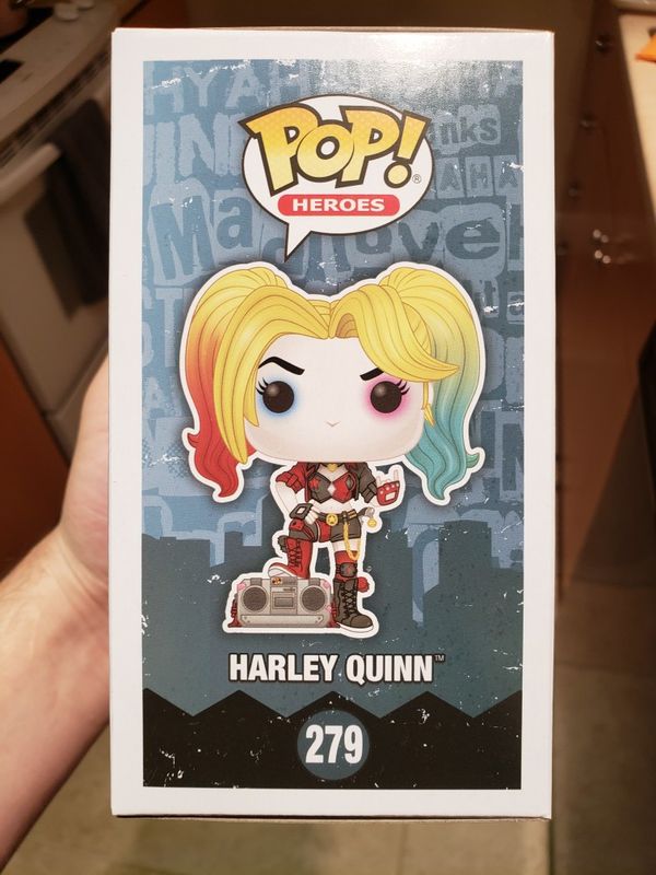 harley quinn boombox funko pop