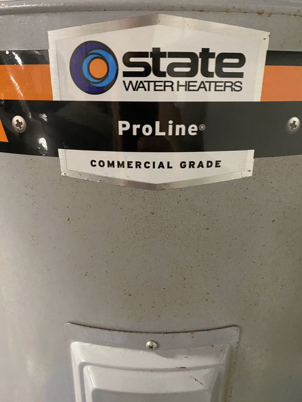 State water heater pro line commercial grade electric never used, for