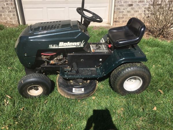 BOLENS BRIGGS AND STRATTON 15.5 HP 38 inch cut runs great! for Sale in ...