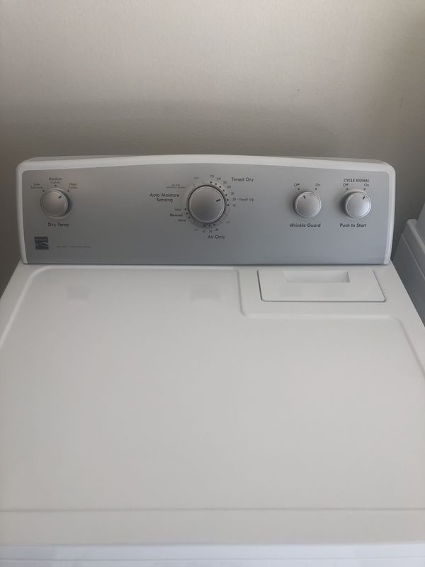 Kenmore Washer Series 500 (Auto Load Sensing) and Dryer 500 Series