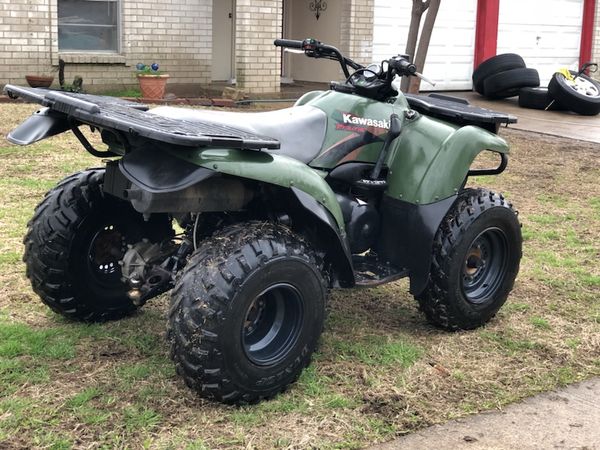 Kawasaki prairie 300 4x4 atv 4 wheeler four wheeler for Sale in ...