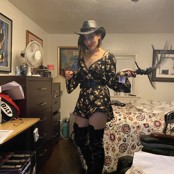 Brand new size 10 thigh high vinyl stilettos Pleasure