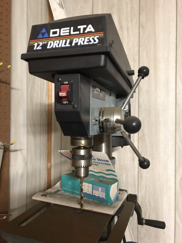 Delta 12 inch drill press for Sale in Jacksonville, FL OfferUp