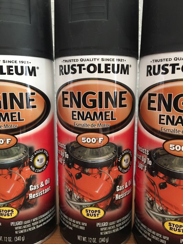 Rustoleum 248938 Automotive Rust Preventive Engine Enamel Spray Paint