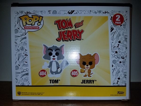 tom and jerry funko pop flocked